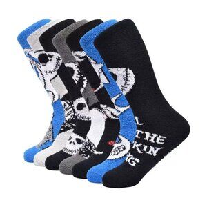 NEW Mens The Nightmare Before Christmas 7 Days of Cozy Crew Socks Shoe Size 6-12